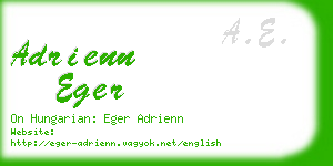 adrienn eger business card